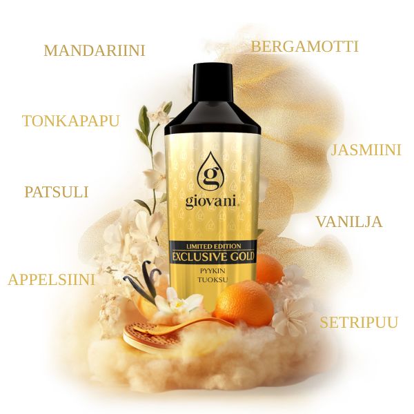 EXCLUSIVE GOLD -tuoksun ainesosat