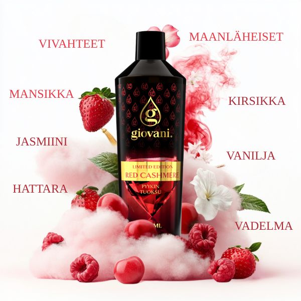 RED CASHMERE -tuoksun ainesosat