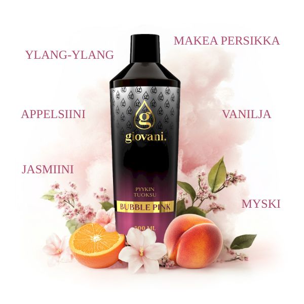 BUBBLE PINK -tuoksun ainesosat