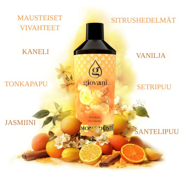 LEMON BOUNTY -tuoksun ainesosat