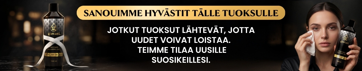 Giovani Pyykkituoksu LUXURY BLACK