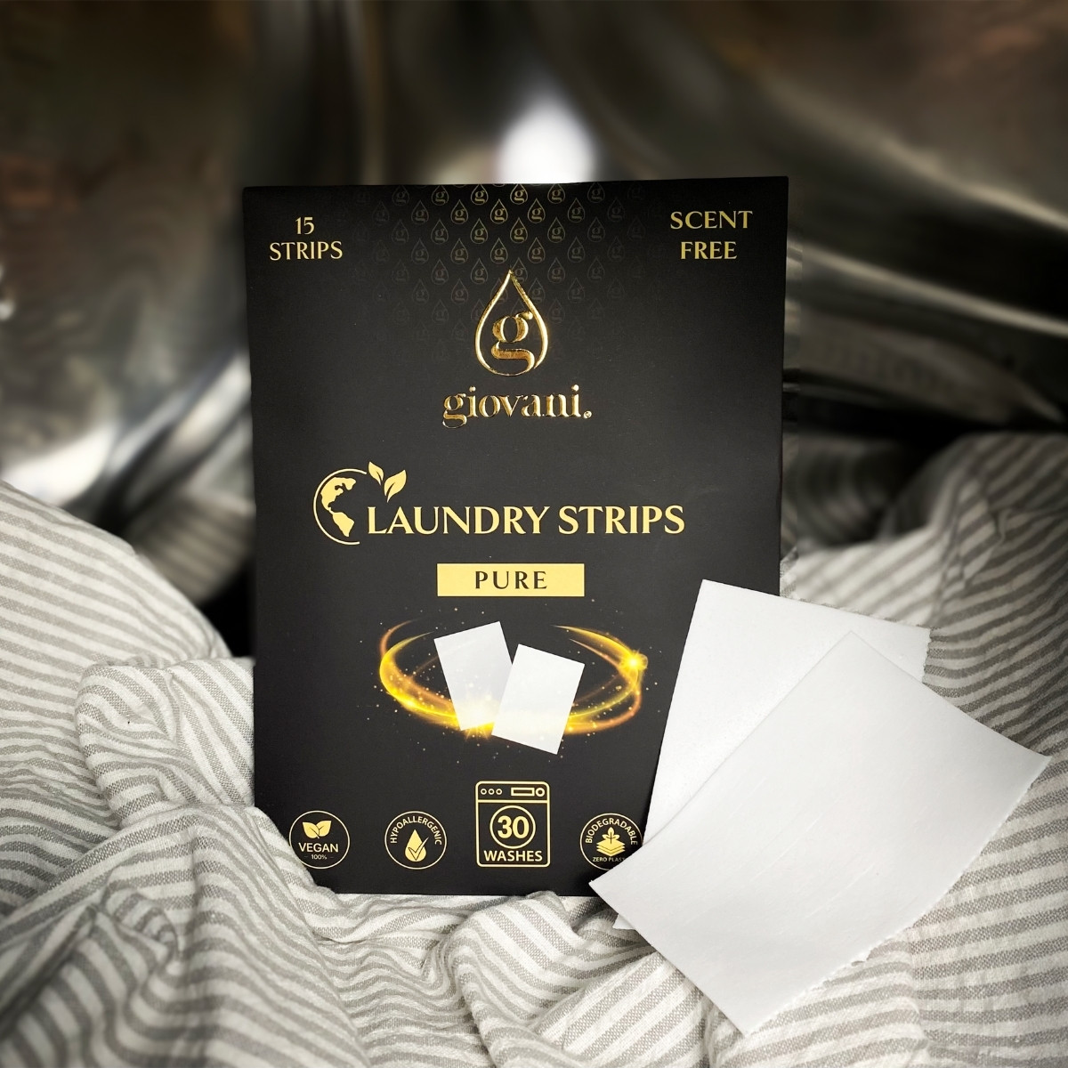 Hellävaraiset Giovani pyykinpesuaineet