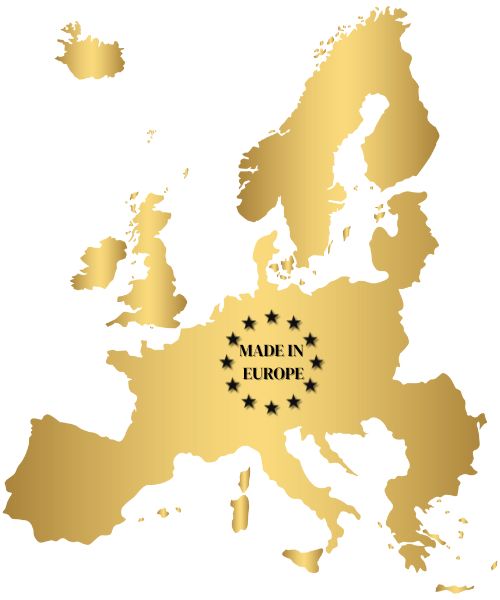 Valmistettu EU:ssa – korkean laadun takuu Giovani