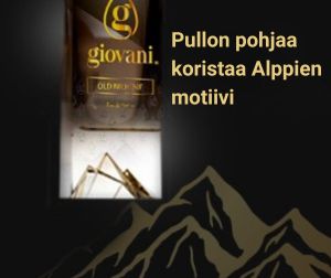 OLD BROWNIE Suunnittelijan pullo