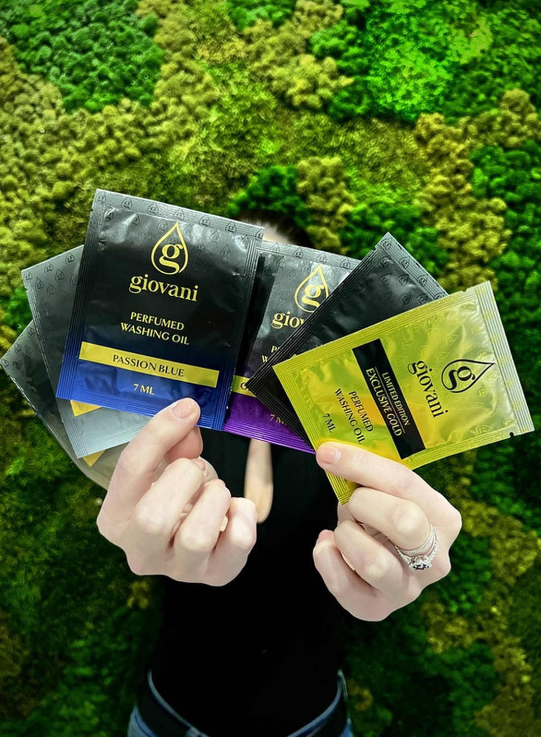 Giovani Pyykkiöljyjen näytteet