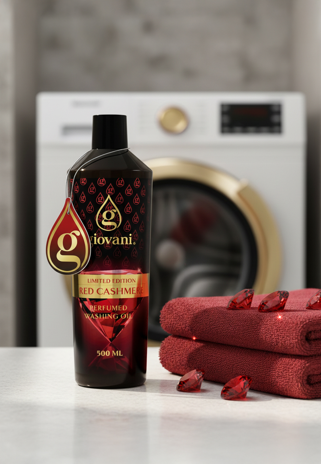 Aromaattinen RED CASHMERE -tuoksuvisačka Giovaniilta