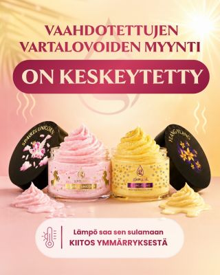 🎉 Hyvät asiakkaat, korkeiden kesälämpötilojen vuoksi olemme päättäneet keskeyttää väliaikaisesti Vaahdotettujen...