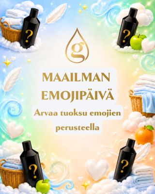 🌍✨ Tänään vietetään maailman emojipäivää! 🎉 Pystytkö arvaamaan pyykkituoksumme tuoksun pelkkien emojien perusteella? 🤔🌸🫧...