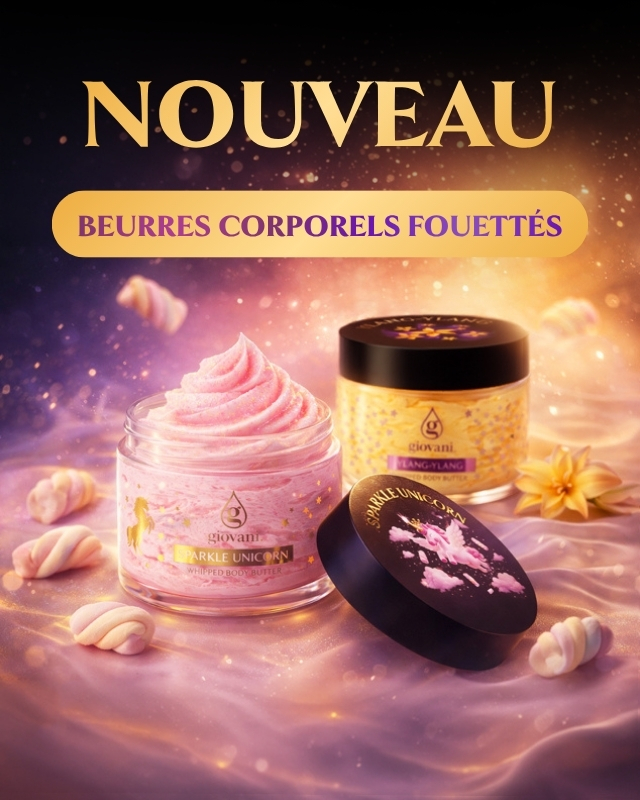 Beurres corporels fouettés