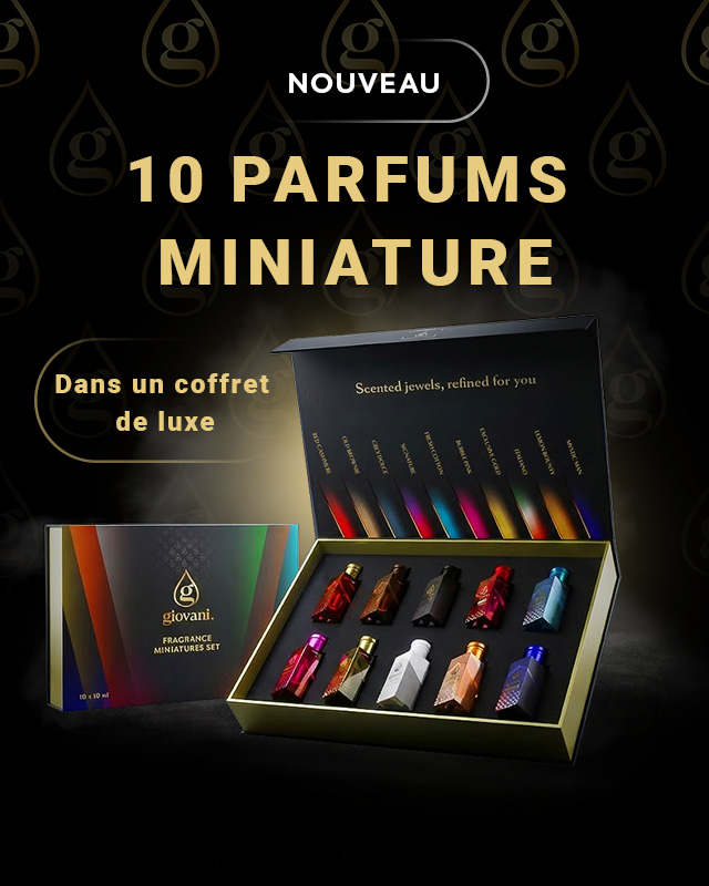 Coffret Cadeau de Miniatures de Parfums Giovani
