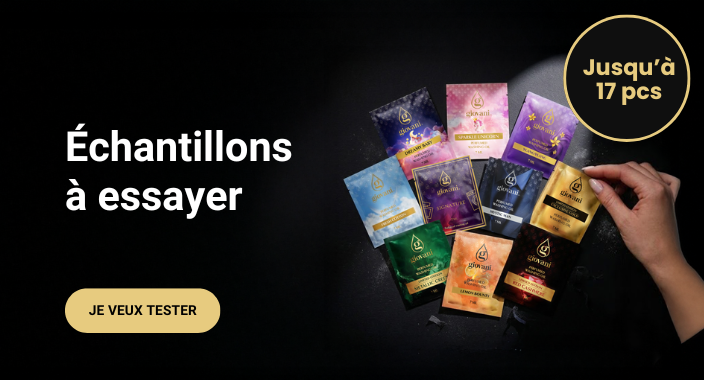 Échantillons de parfums de lessive