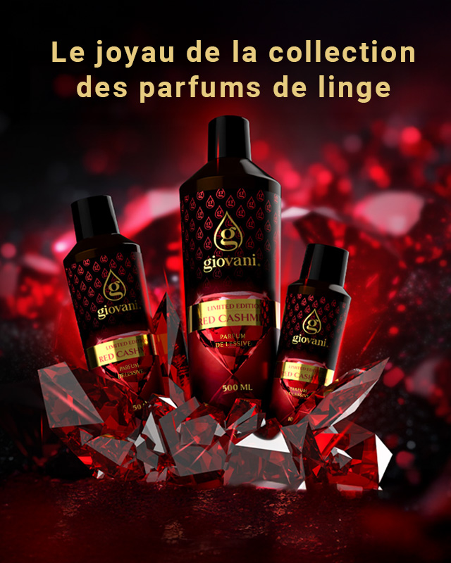 Parfum de lessive RED CASHMERE