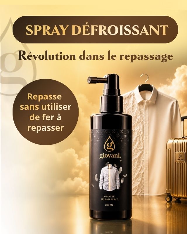 Giovani Spray défroissant