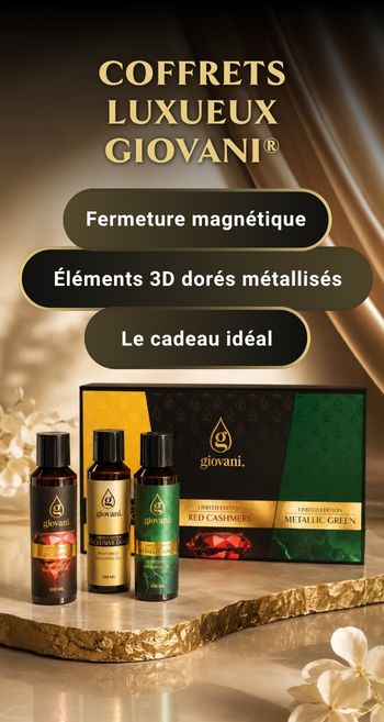 Coffrets cadeaux de luxe avec parfums de lessive Giovani