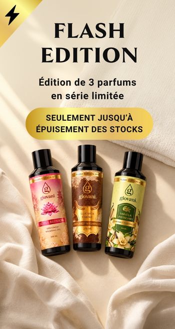 Édition limitée d’huiles de lessive FLASH EDITION 2.0
