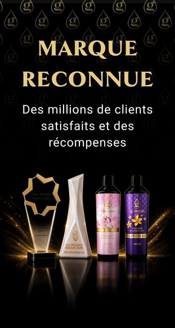 Marque vérifiée de parfums pour linge Giovani
