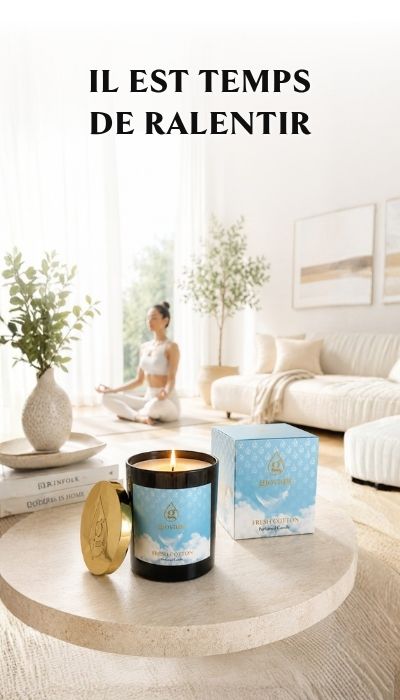 Bougie parfumée Giovani pour la détente à la maison