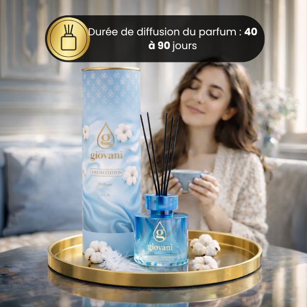 Diffuseur parfum pour la maison FRESH COTTON