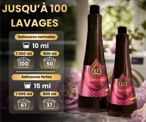 Lessive au parfum SWEET