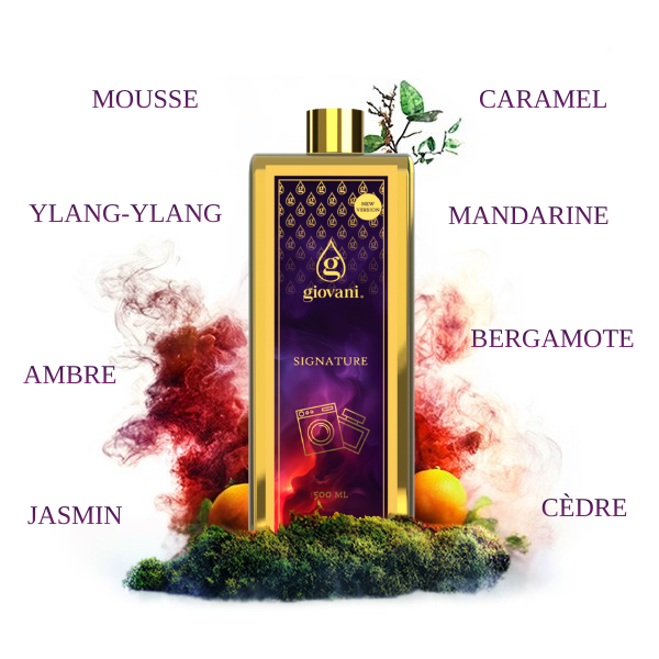 Ingrédients du parfum de lessive SIGNATURE
