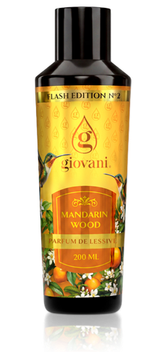 Giovani Huile de luxe pour linge MANDARIN WOOD