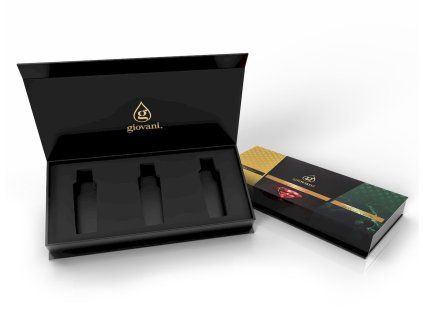 Coffret cadeau pour 3 huiles de lavage Giovani
