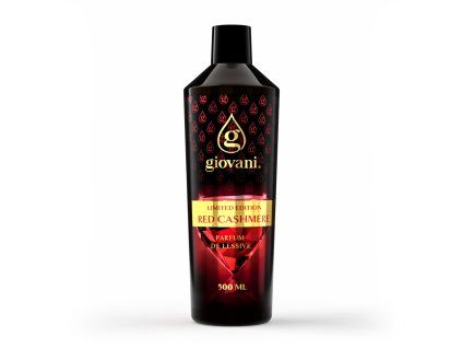 Parfum premium RED CASHMERE pour linge 500 ml
