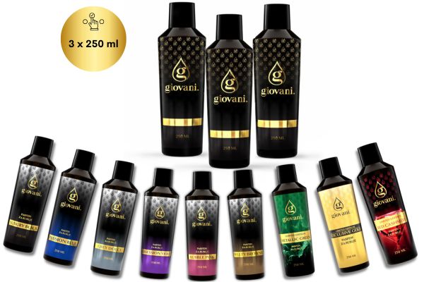 Sniženo pakiranje parfema za pranje rublja Giovani 3 x 250 ml