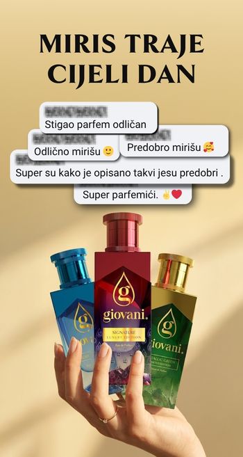 Giovani parfemi dugotrajnog mirisa