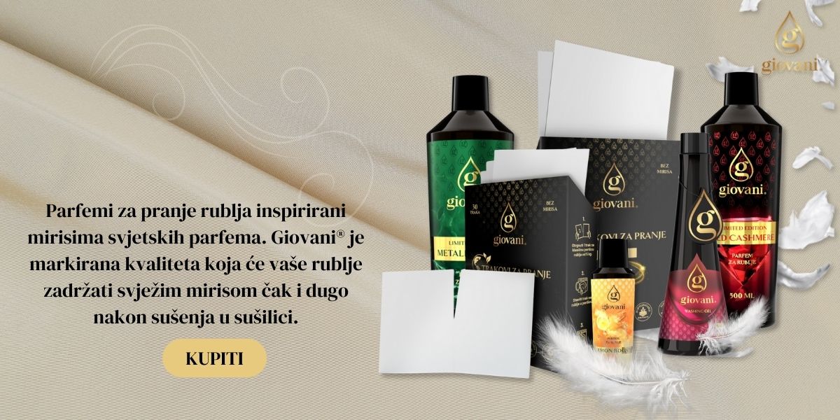 Giovani deterdženti za pranje rublja