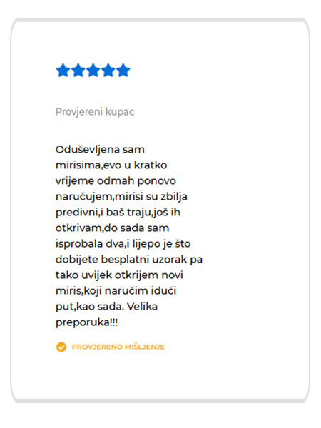 Recenzija kupca Giovani 2