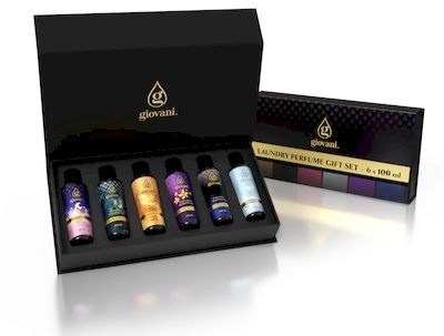 Poklon set od 6 Giovani parfema za pranje rublja 100 ml
