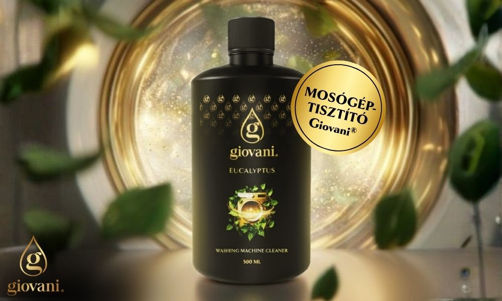 Giovani® Eucalyptus mosógéptisztító: Forradalom a mosógépápolásban