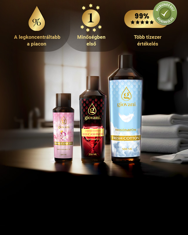 Giovani luxus mosóparfümök