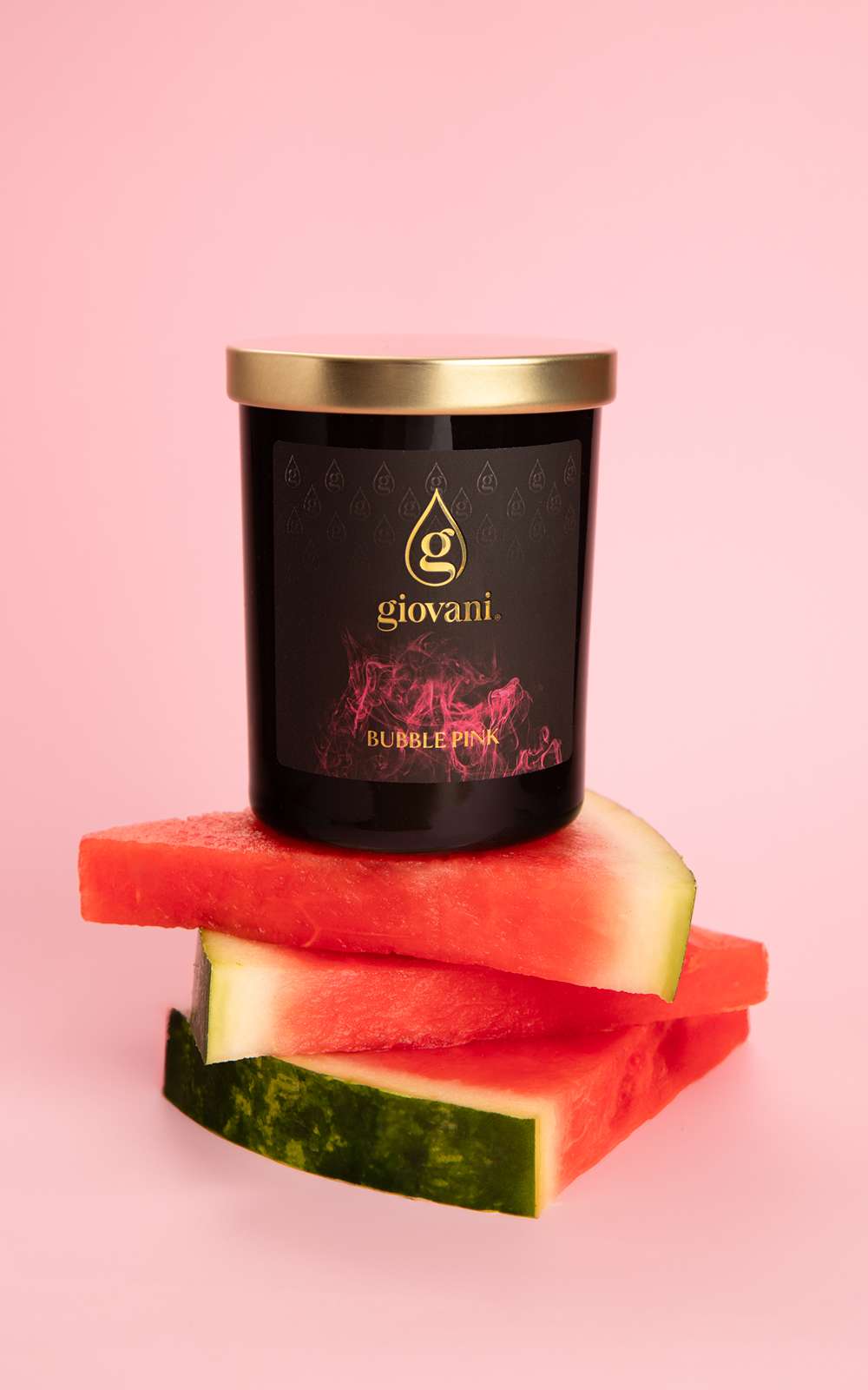 Giovani Parfümös illatgyertya Bubble Pink