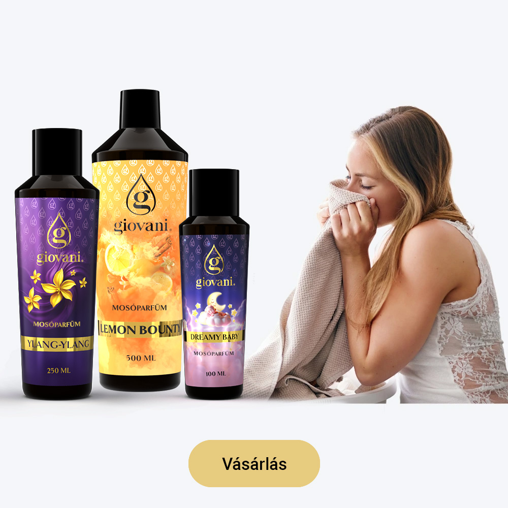 Giovani mosóillatok, amelyek nem illannak el