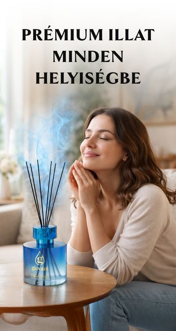 Aromadiffúzor prémium illattal beltérbe