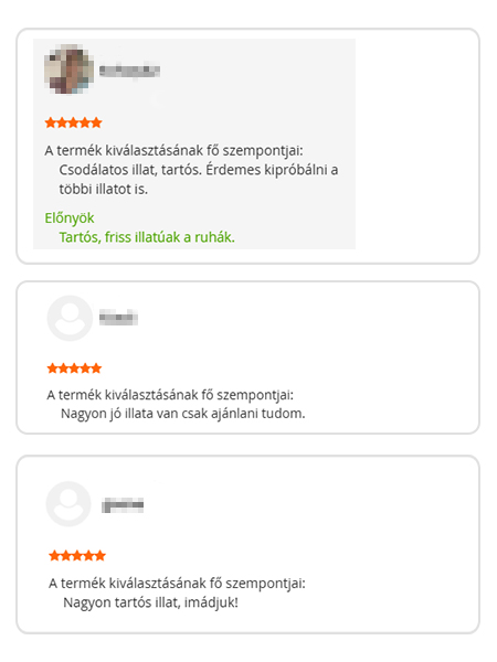 Giovani vásárlói értékelés 5