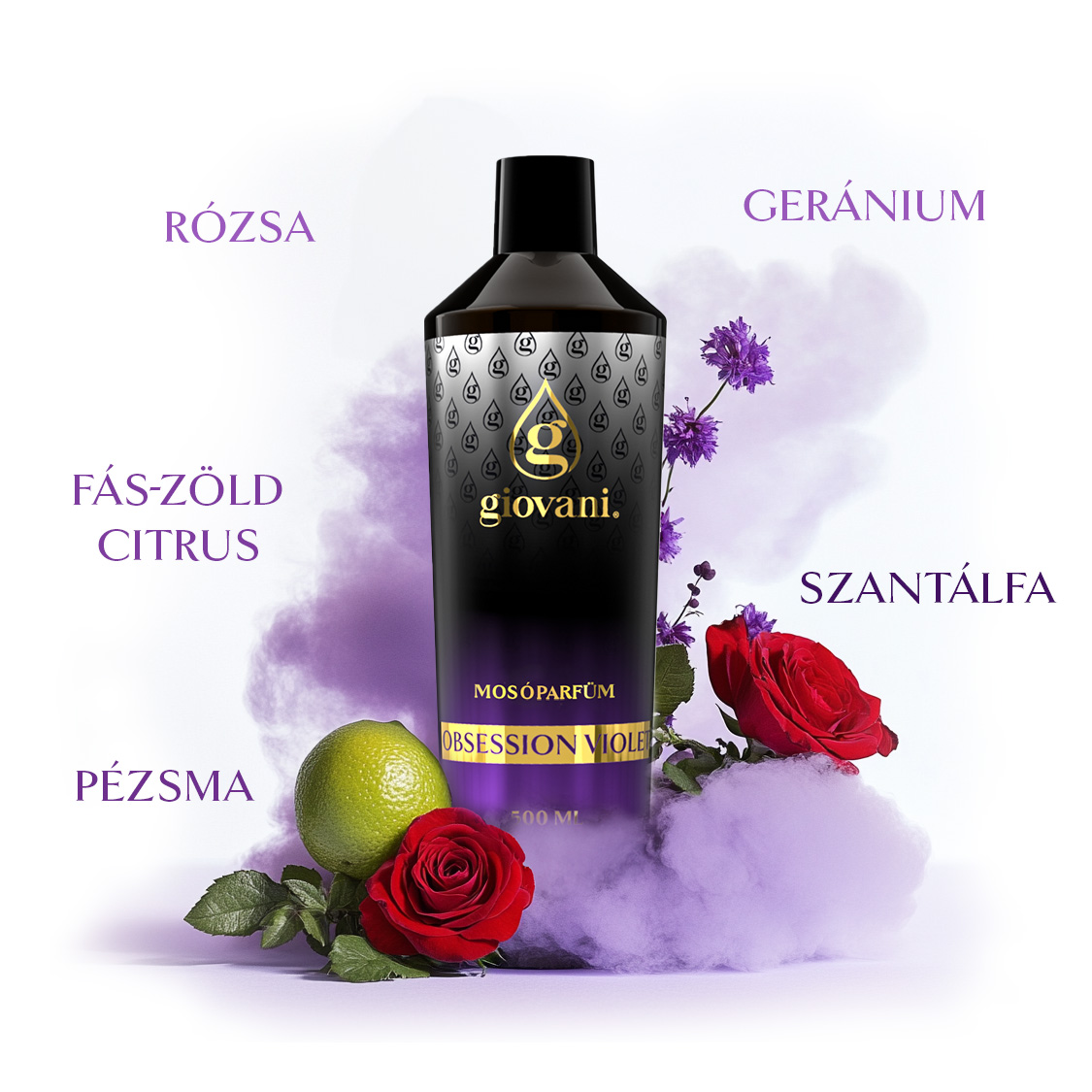 milyen az illata obsession violet mosóparfüm giovani