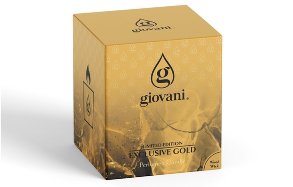 Giovani Exclusive Gold illatgyertya