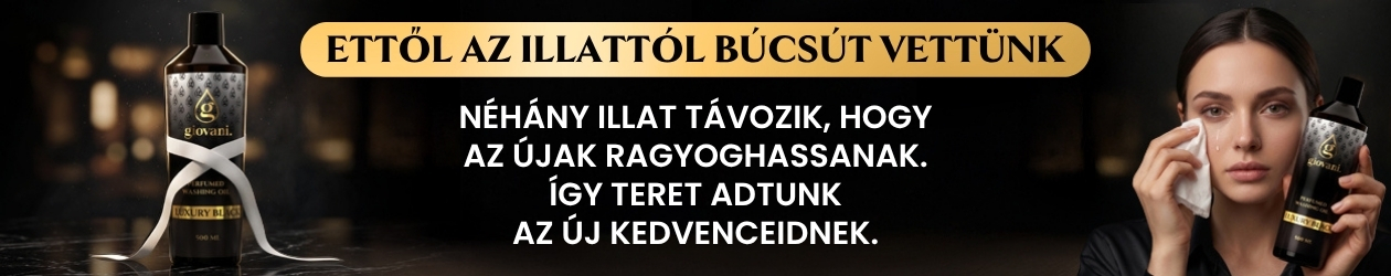 Giovani mosóparfüm LUXURY BLACK