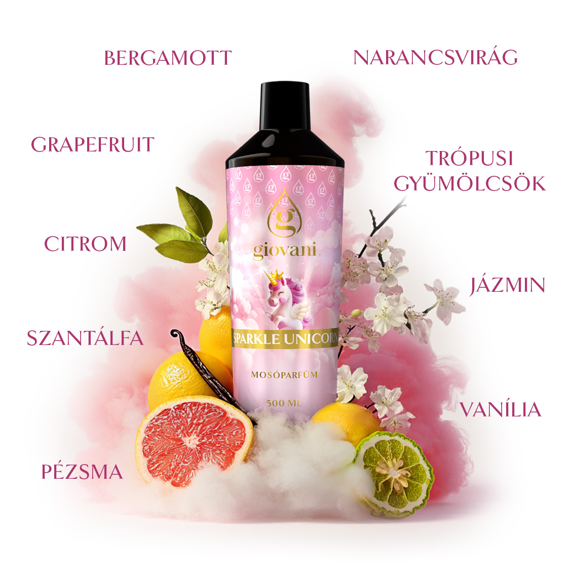 Mosóparfüm illata-giovani SPARKLE UNICORN