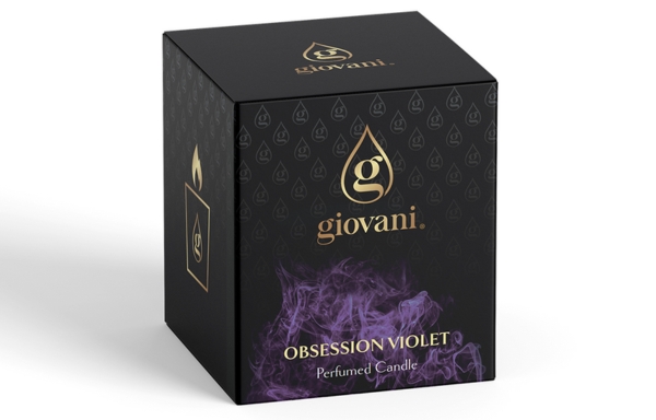 Illatgyertya Giovani Obsession Violet