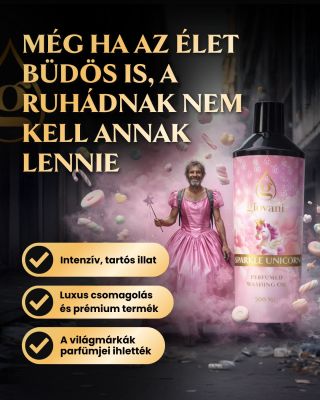 💗 Még ha az élet sokszor nem is az elképzeléseink szerint illatozik, a ruháid igen! ✨ Ajándékozd meg őket luxus, intenzív...