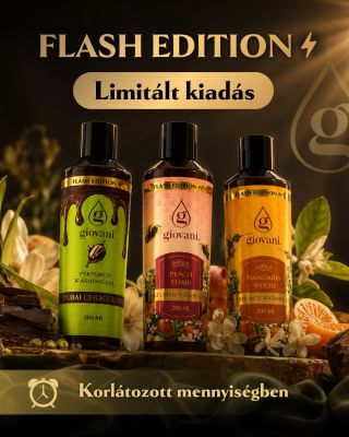 🎉 ÚJDONSÁG, amilyen még nem volt – FLASH EDITION formában! ⚡ 3 teljesen új mosóparfüm 200 ml-es flakonban, kizárólag...