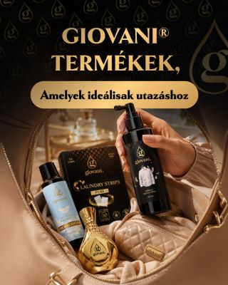 🌴 Nyaralás Giovani® nélkül? Szó sem lehet róla! 🧳✨ ✈️ Termékeink kompakt kiszerelésének köszönhetően a mosás utazás közben...