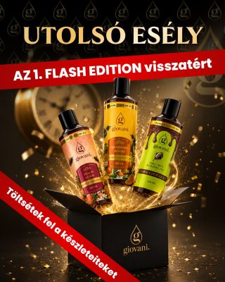 ✨ Kérésetekre a FLASH EDITION ÚJRA KÉSZLETEN! 🤍 ⚠️ FIGYELEM: Ezeknek az illatoknak az újbóli készletfeltöltése már...