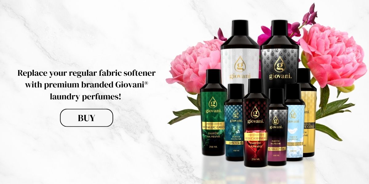 Premium laundry perfumes by Giovani