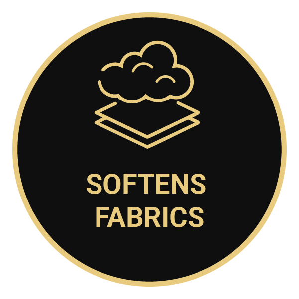 Softens fabrics