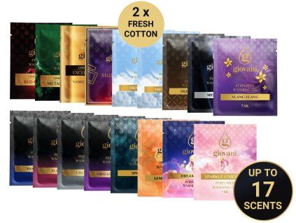 Samples Giovani up to 17 scents